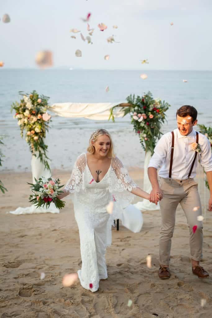 Beach Wedding Photographs - Coconut Island Resort Phuket 61