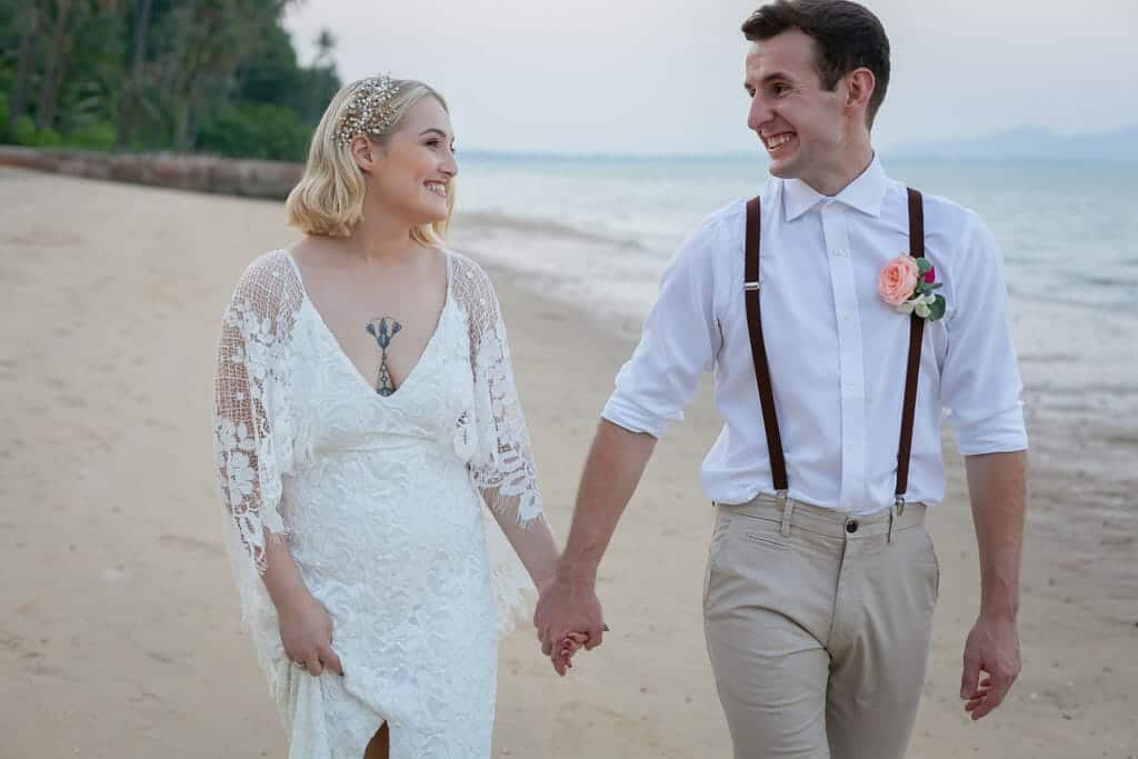 Beach Wedding Photographs - Coconut Island Resort Phuket 90